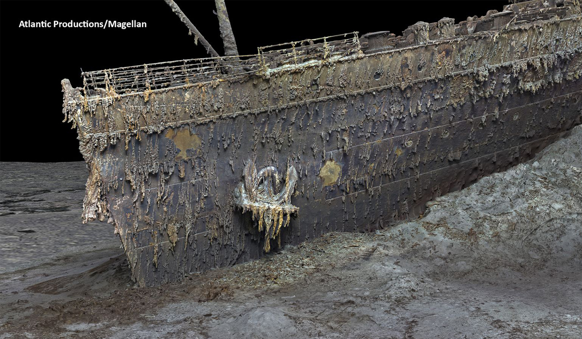 Titanic shipwreck